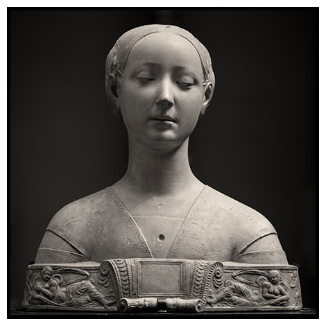 bust of woman