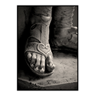 foot of warrior saint